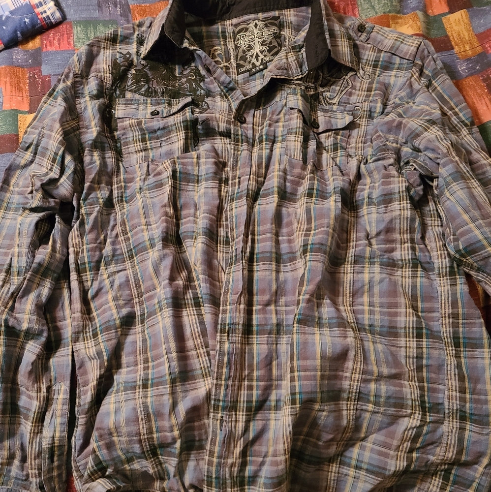 Roar XXL L/S Button Down Shirt